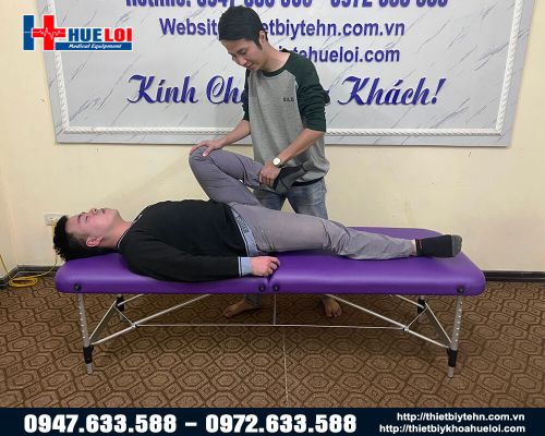 Giường massage trị liệu gấp gọn HL4