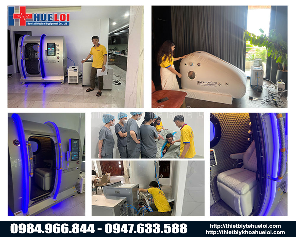 Huê lợi bàn giao buồng oxy cao áp