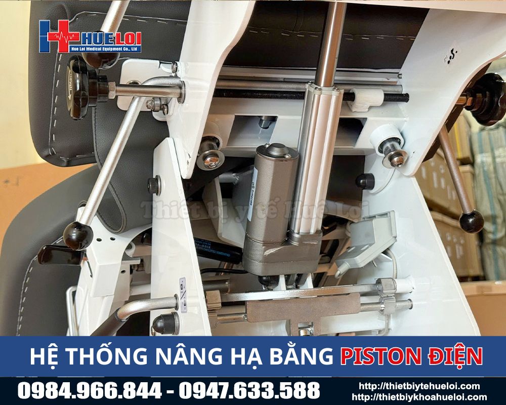 Hệ thống piston nâng hạ bằng điện của giường el07