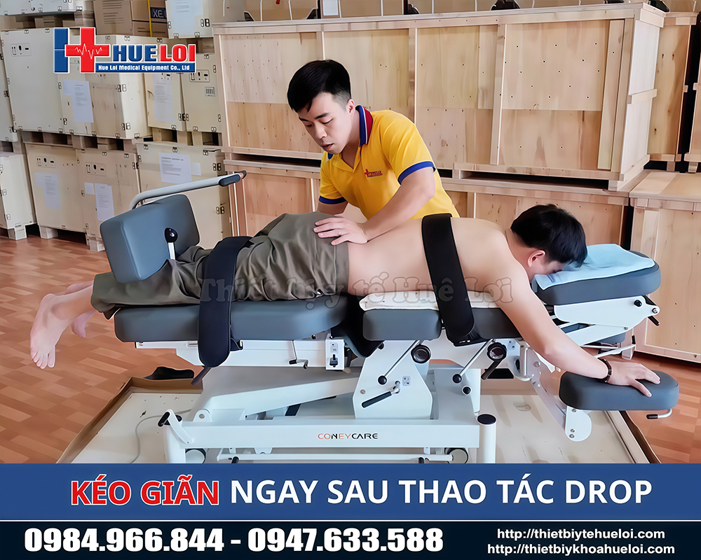 giường chiropractic cao cấp EL07