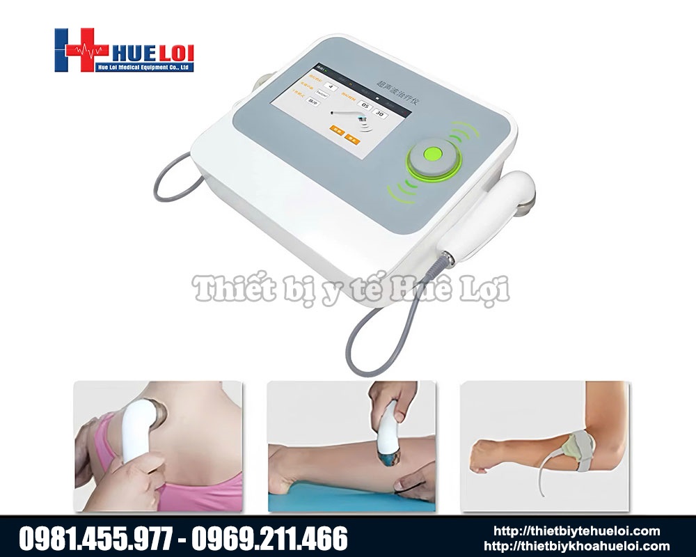 máy siêu âm trị liệu 2 đầu dò HB810B