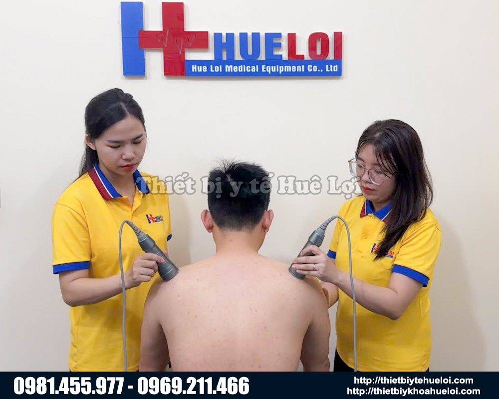 sử dụng máy siêu âm trị liệu texua