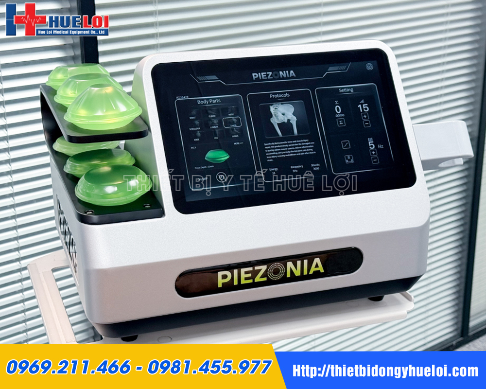 Thiết lập thông số điều trị chuyên sâu trên máy xung kích hội tụ PIEZONIA