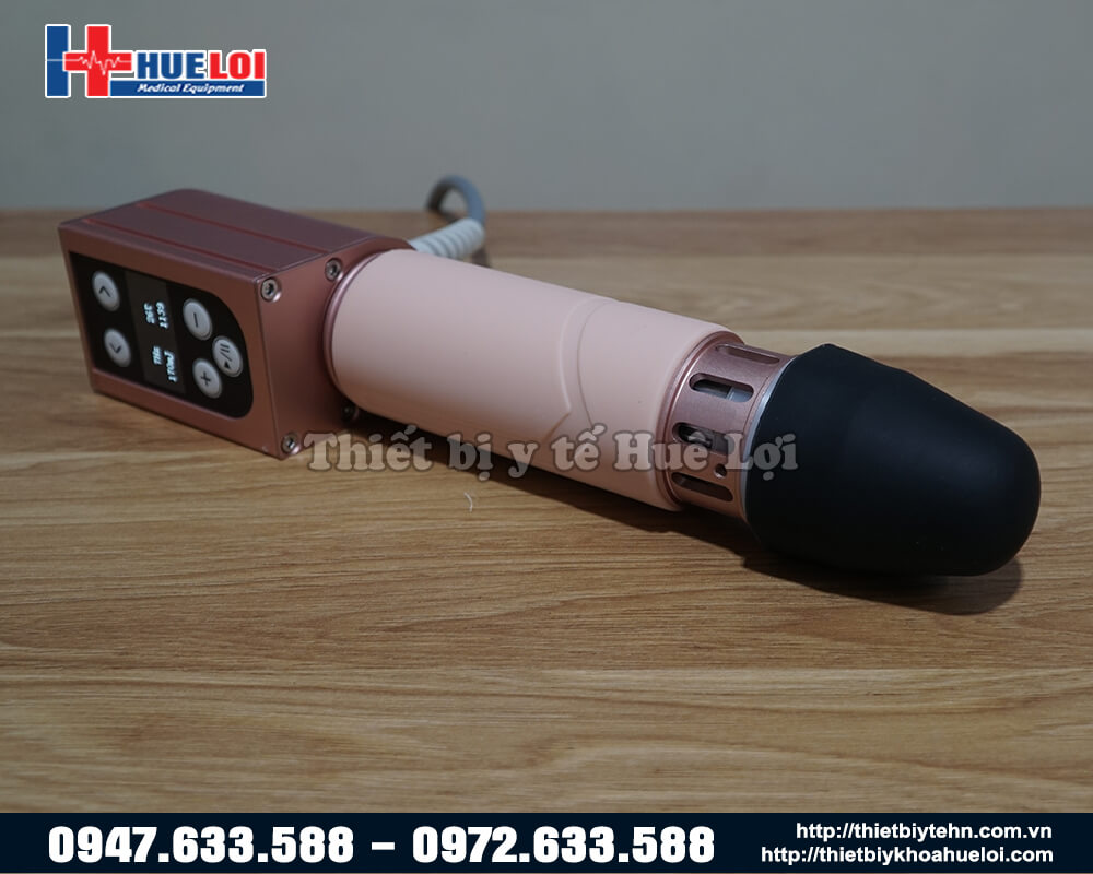 đầu massage của máy xung kích trị liệu mini