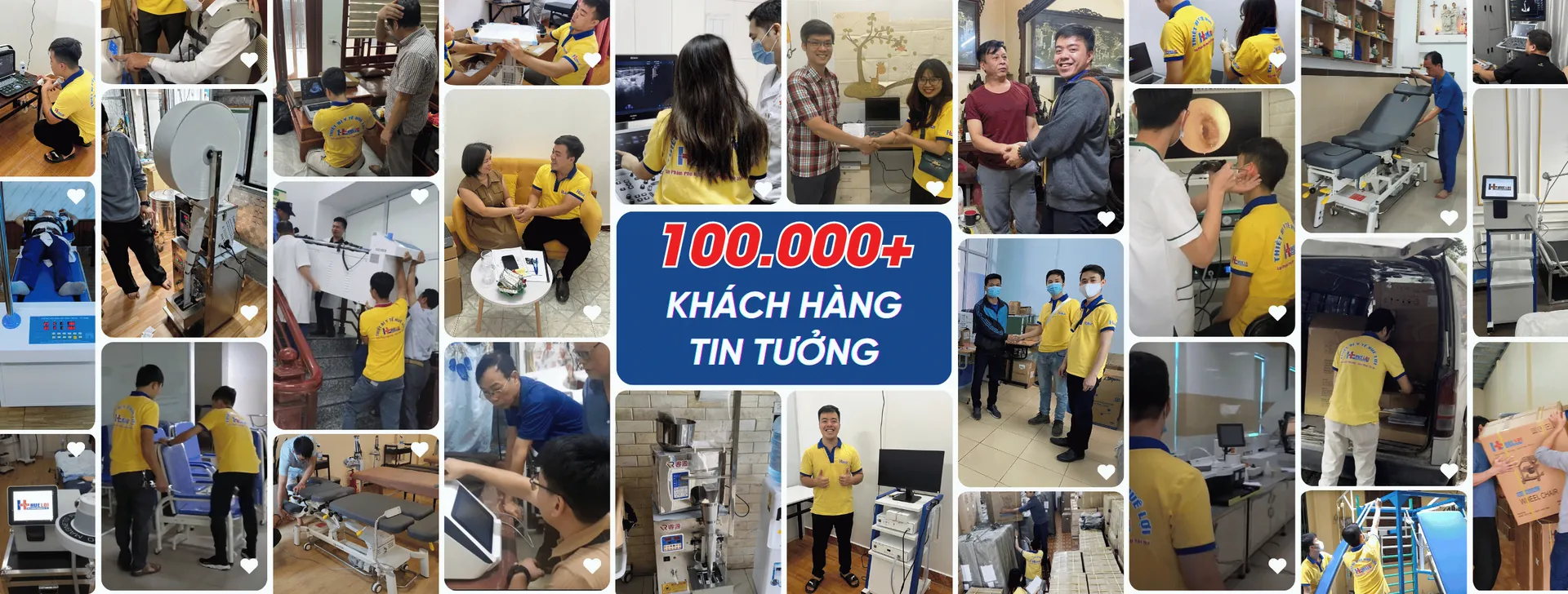 Sô lượng khách hàng đã tin dùng sản phẩm bên Huê Lợi