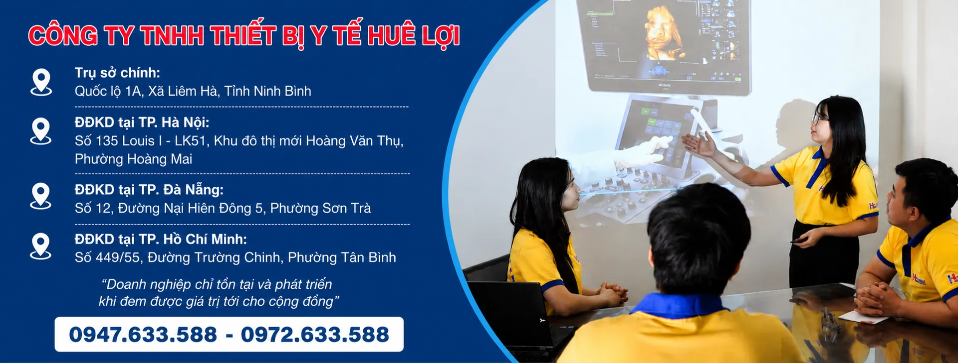 Các chi nhánh cửa hàng của Huê Lợi