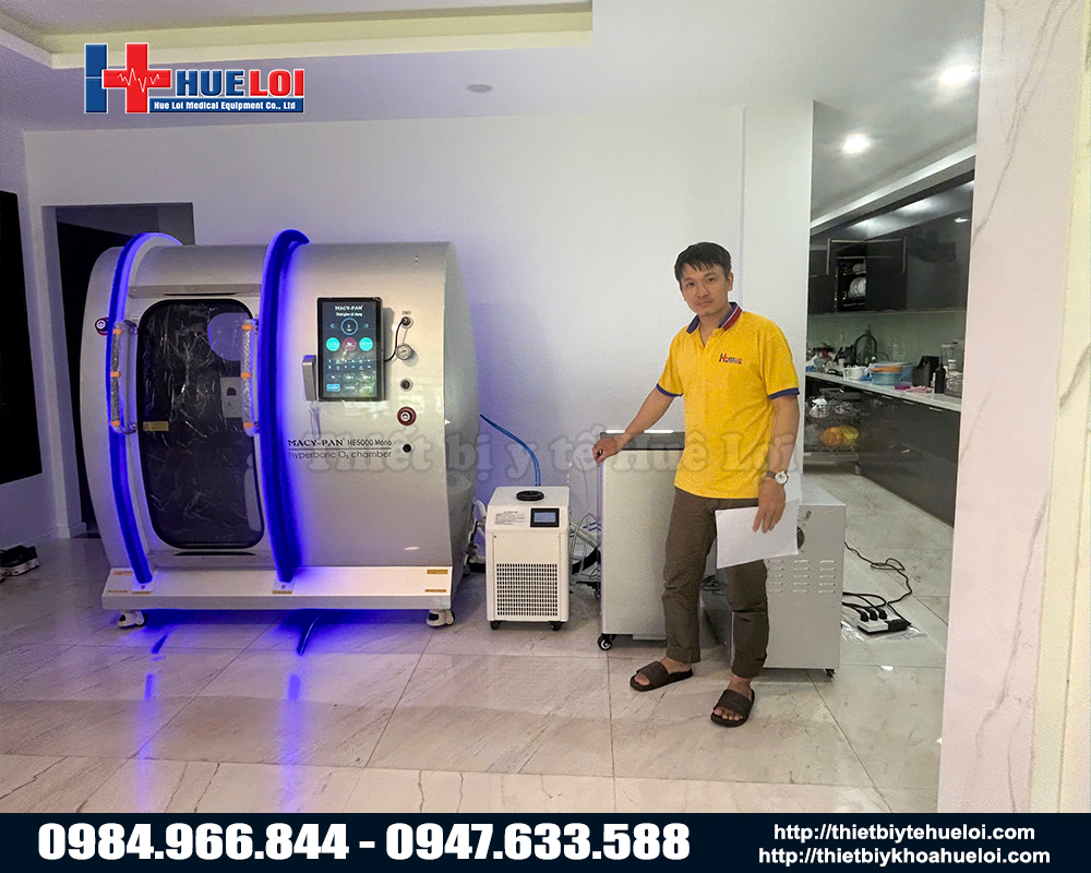 Hệ thống oxy trị liệu áp lực cao ST2200 - Phân phối toàn quốc