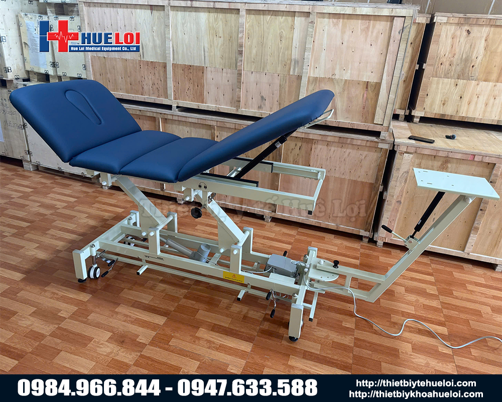 Giường k&eacute;o gi&atilde;n cột sống đa tư thế cao cấp