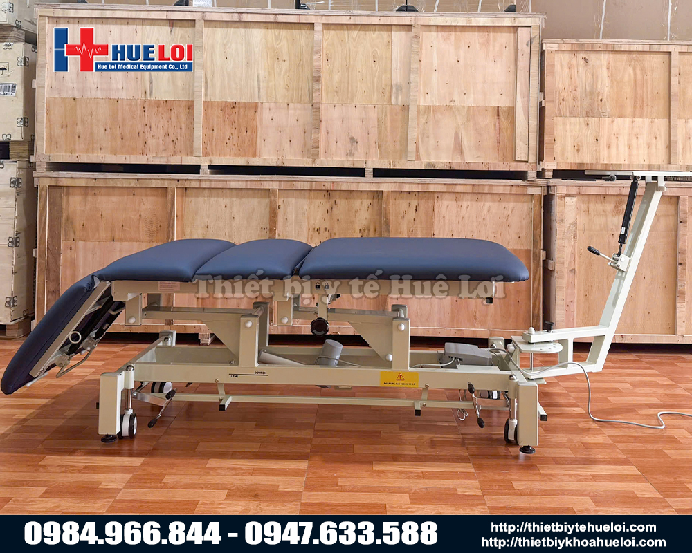 m&aacute;y k&eacute;o gi&atilde;n cột sống bằng điện ch&iacute;nh h&atilde;ng