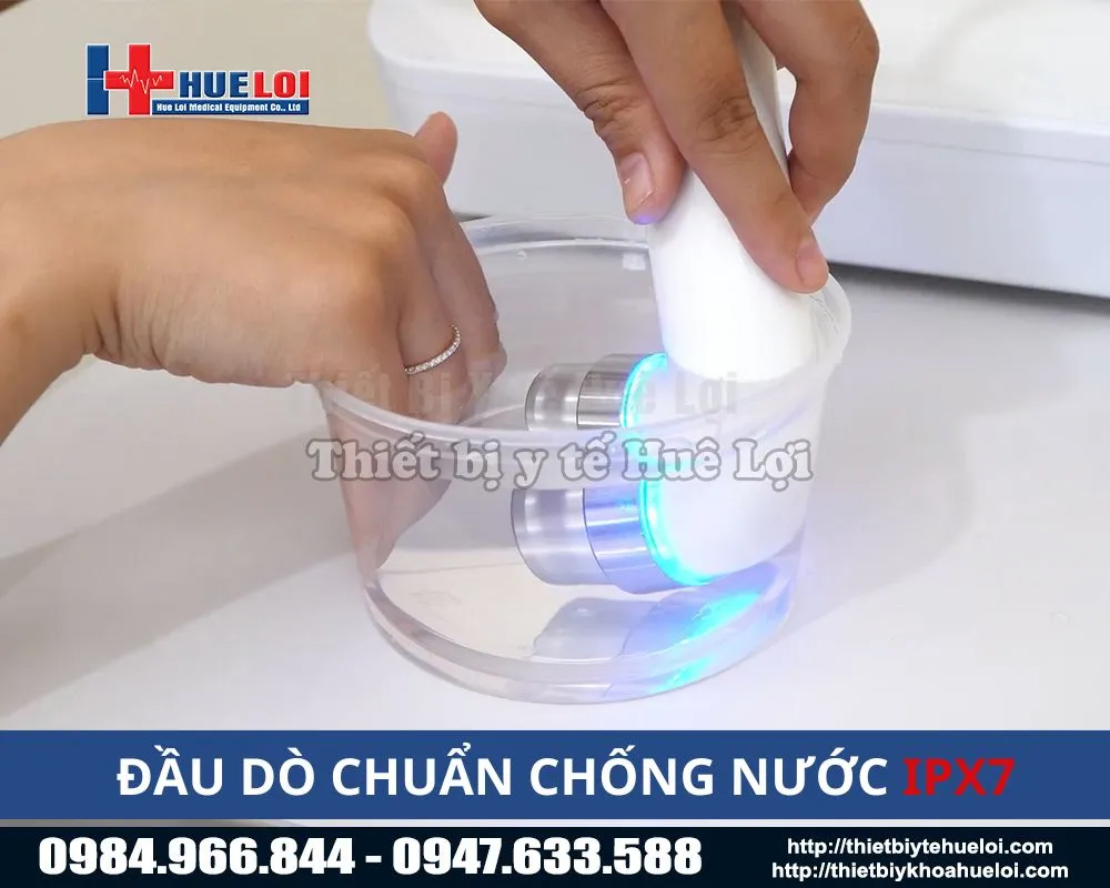 Đầu d&ograve; chống nước m&aacute;y si&ecirc;u &acirc;m trị liệu hb810a cao cấp