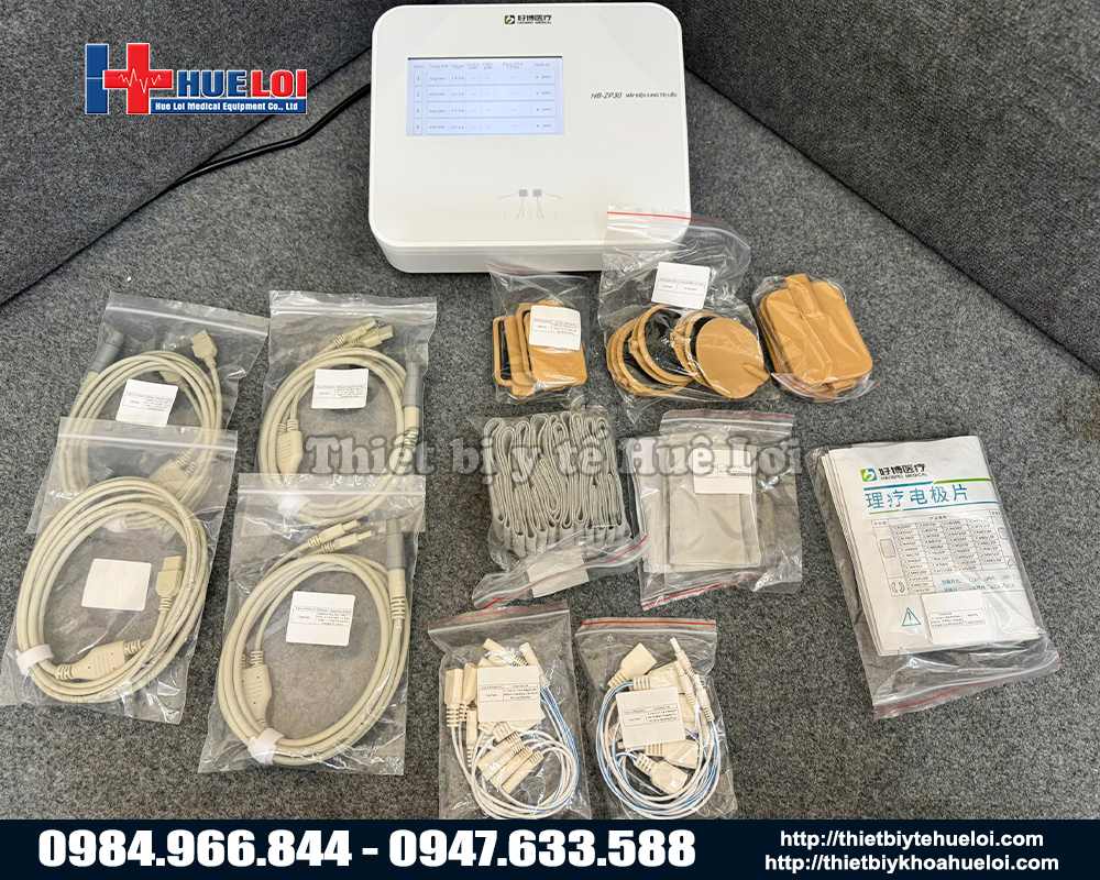 cấu h&igrave;nh cung cấp m&aacute;y điện xung 4 k&ecirc;nh