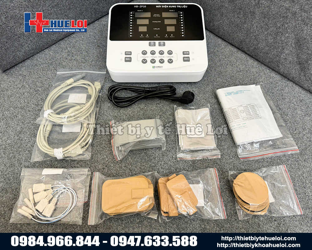 m&aacute;y điện xung trung tần 2 k&ecirc;nh cho ph&ograve;ng kh&aacute;m