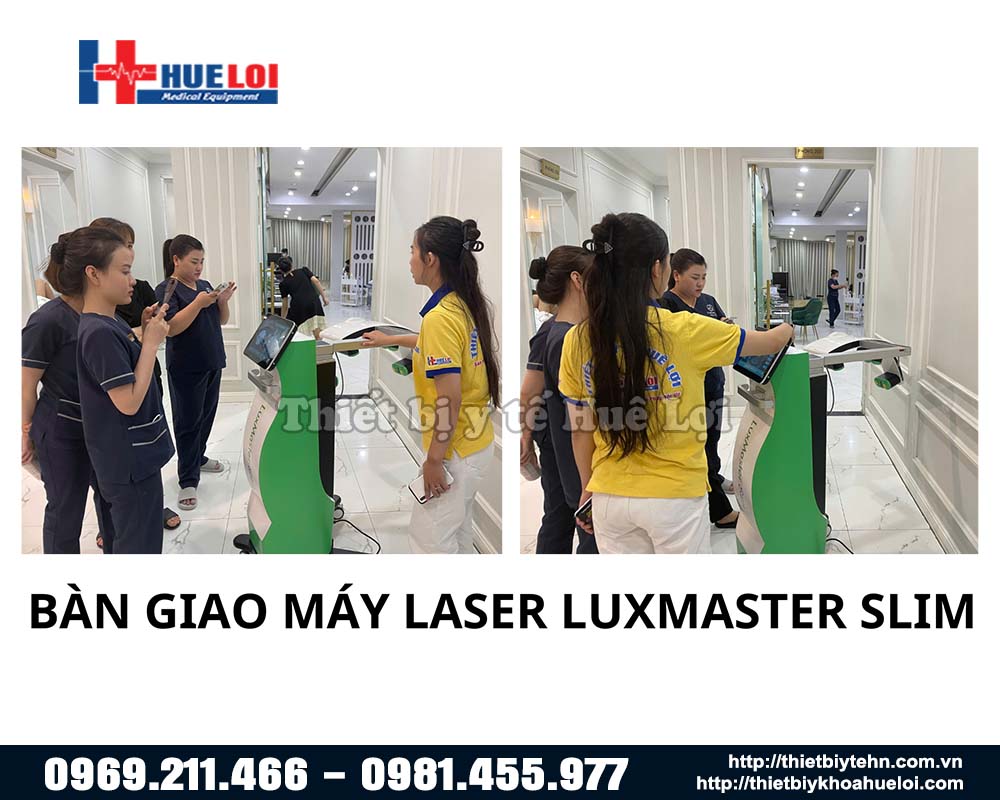 Bàn giao máy laser công suất thấp