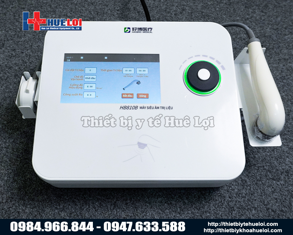 m&aacute;y si&ecirc;u &acirc;m trị liệu đa tần chuẩn y khoa haobro hb810b