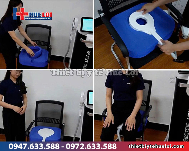 đẹm cơ sàn chậu của máy từ trường