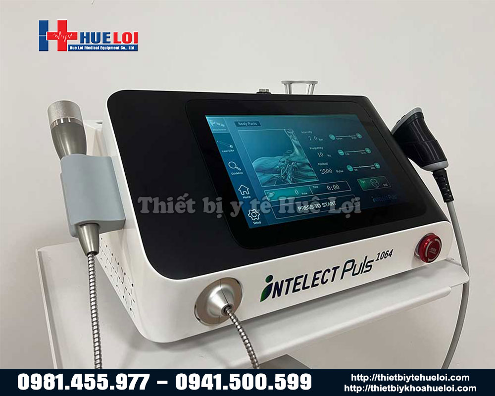 máy laser kết hợp xung kích trị liệu