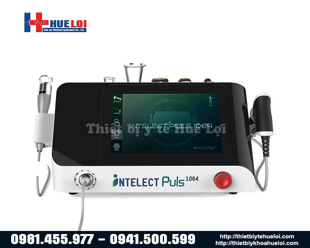 máy xung kích và laser trị liệu ip 1064