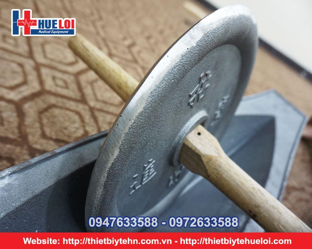 thuyền tán dược liệu bằng gang nguyên khối